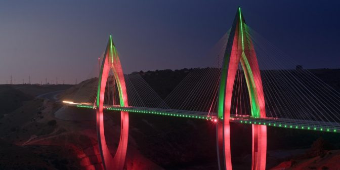 Le pont Mohammed VI à Rabat DESIGN MAROC